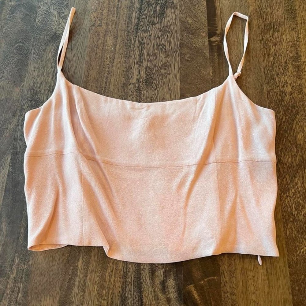 Aritzia Basel Bustier in Poetic Pink